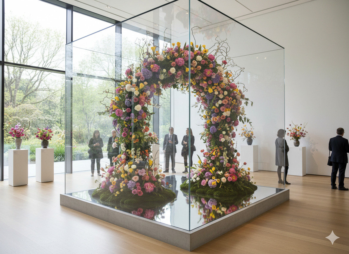 Floral design process